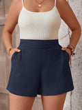 Shorts Feminino Com Bolsos Manuela Plus Size