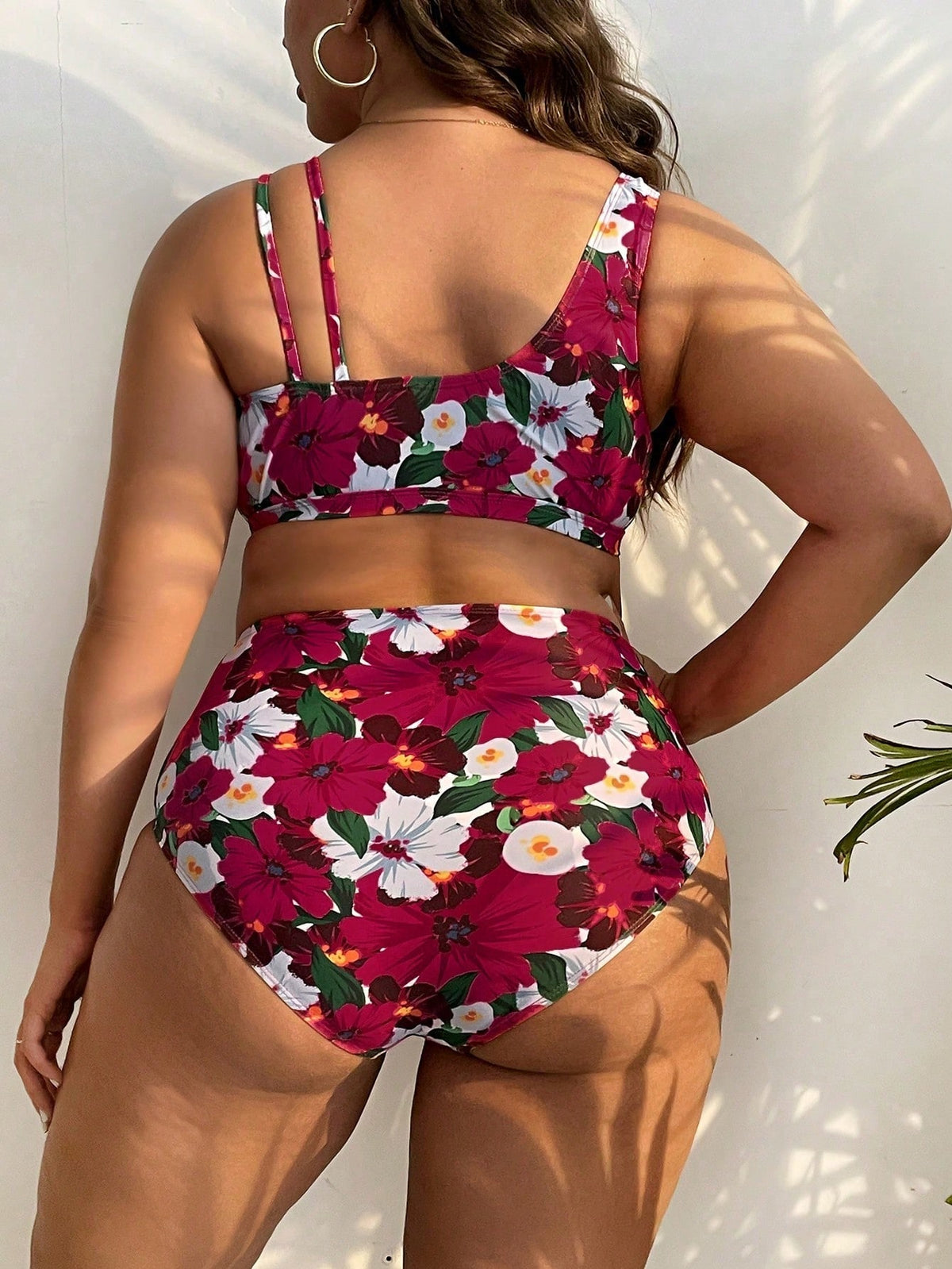 Biquini Feminino Cintura Alta Confortável Jenny Plus Size