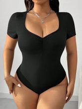 Body Feminino com Decote em V Maria Plus Size